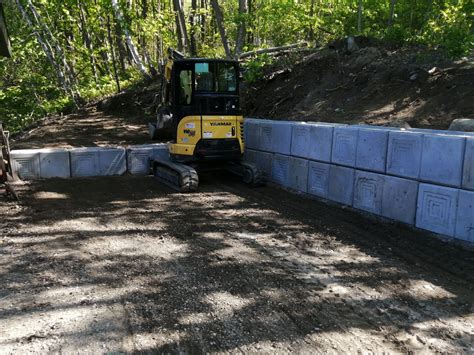 Mini excavation Sherbrooke